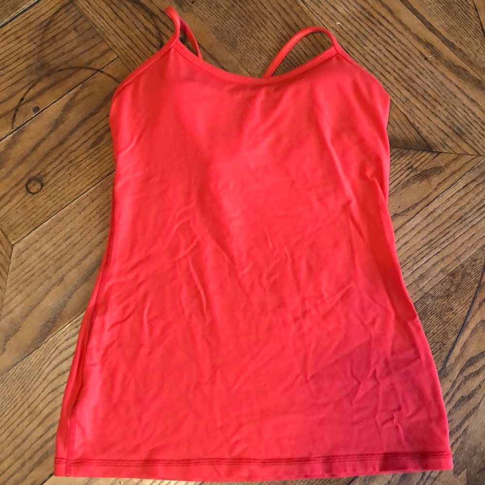 Lululemon Red Power Y tank top